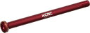 ケーシーエヌシー(KCNC) スルーアクスル レッド 12mm×142mm 1.0ピッチ ヘックスタイプスルーアクスル KQR09 Syntace