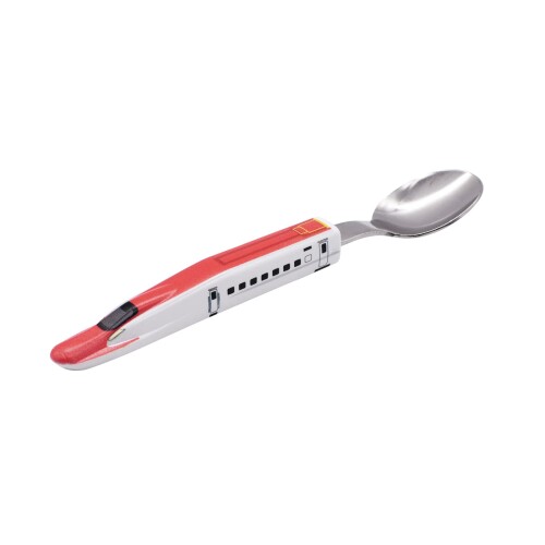 Daiwa Toy ダイワトーイ 新幹線 電車の スプーン 約15.5cm E6系 日本製 tableware train NS-02