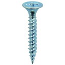 ダイドーハント (DAIDOHANT) 軽天ビス ユニクロ (呼び径d) 3.0 x (長さL) 20mm (ラッパ頭) ( 鉄/ユニクロメッキ ) (204本入) 10174300