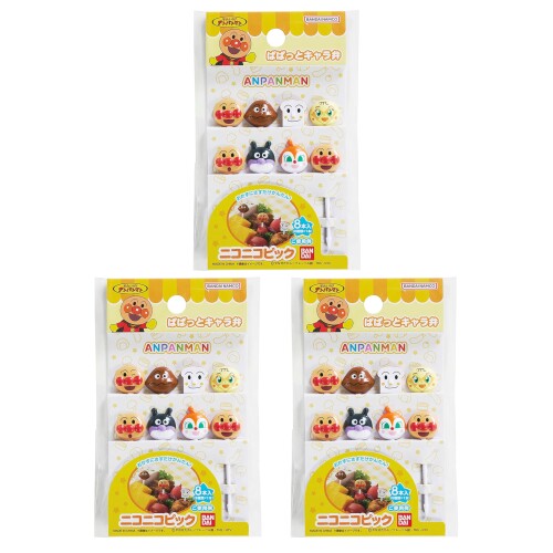 バンダイ それいけ アンパンマン ニコニコピック 8本入×3個セット