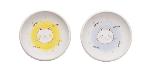 アイトー(Aito) お皿 食器 子供用 こども用 キッズ用 猫 にっこりにゃんこ すくい易い プレート （2色組） サイズ:約径17.0×口径15.5×高3.5cm　 材質:磁器 重量:約310g 料理がすくいやすい形状です。 にっこり笑ったにゃんこが愛らしいデザインです。 器の縁が反り返っていてスプーンで食材がすくいやすくなっています。 ※電子レンジ・食洗機使用可。 ※プレート以外は商品ではありません。 にっこり笑ったにゃんこが合いらしいデザインです。器の縁が反り返っていてスプーンで食材がすくい易くなっています。 商品コード20077435276商品名アイトー(Aito) お皿 食器 子供用 こども用 キッズ用 猫 にっこりにゃんこ すくい易い プレート （2色組）型番20201364カラーホワイトなど※他モールでも併売しているため、タイミングによって在庫切れの可能性がございます。その際は、別途ご連絡させていただきます。※他モールでも併売しているため、タイミングによって在庫切れの可能性がございます。その際は、別途ご連絡させていただきます。
