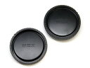 F-Foto , SONY Eマウント対応 , 互換 ボディ & レンズ リア キャップ セット (日本の企業) CS-SE