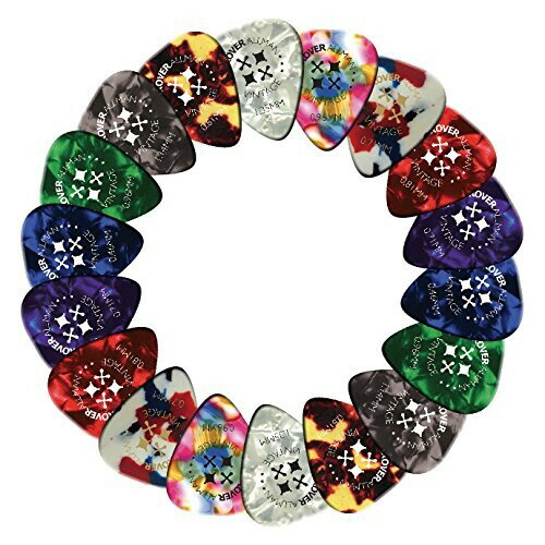 Grover Allman Vintage Celluloid, Rainbow, 0.71mm 10枚