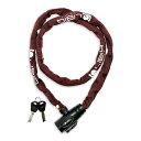 LIBIQ チェーンロック MAROON ディンプルキータイプ