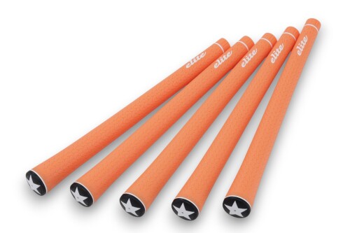 エリートグリップ (elitegrips) ゴルフ用グリップ Y360SXT ワイルドオレンジ バックライン有 M58/M60/M62 51.0g±1g 長さ275mm　5本セット サイズ:長さ275mm・太さ (M60シャフト装着時) :50.8mm地点:直径23.5mm・127.0mm地点:直径21.1mm・対応シャフト口径:M58/M60/M62 重量:51.0g±1g・カラー:ワイルドオレンジ バックライン:有・仕様:グリップエンドー体型、360シームレス、インジェクション成形 素材:NO.NK510特殊合成ゴム (シリカ配合) 原産国:日本 商品コード20082015287商品名エリートグリップ (elitegrips) ゴルフ用グリップ Y360SXT ワイルドオレンジ バックライン有 M58/M60/M62 51.0g&plusmn;1g 長さ275mm　5本セット型番Y360XTWO-RIBカラーワイルドオレンジ※他モールでも併売しているため、タイミングによって在庫切れの可能性がございます。その際は、別途ご連絡させていただきます。※他モールでも併売しているため、タイミングによって在庫切れの可能性がございます。その際は、別途ご連絡させていただきます。