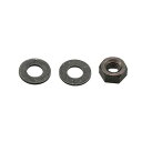 デイトナ(Daytona) バイク用 エンジンガード(34980用) 補修品 CL250 パイプエンジンガード ロワー M10六角ナット&ワッシャセット 207...