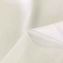 布人倶楽部 日本製 多用途 初心者でも扱いやすい無地オックス 108cm幅 綿100% (ホワイト, 3m)