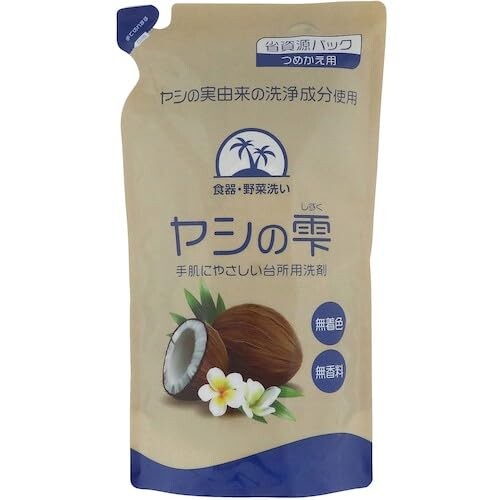 カネヨ石鹸(Kaneyo Sekken) 食器用洗剤 ヤシの雫 詰替 203107B