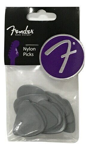 Fender ピック Fender(R) Nylon Picks, 351 Shape, .88 mm (12 Pack), Dark Gray