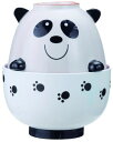 サンアート かわいい食器 「 まんぷくシリーズ 動物 」 子パンダ 汁椀・茶碗 セット 285g 白 SAN1950B