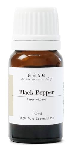 ease アロマオイル エッセンシャルオイル ブラックペッパー 10ml AEAJ認定精油