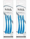 Schick(シック) スタイル 顔・眉毛用 カミソリ(3本入) メンズL ディスポ 単品 3個 (x 2)