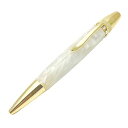 F-STYLE スワロフスキ top ボールペン acrylic ring white 0 7 mm 太 軸 高級 女性 彼女 妻 宝石 プレゼント ギフト 誕...