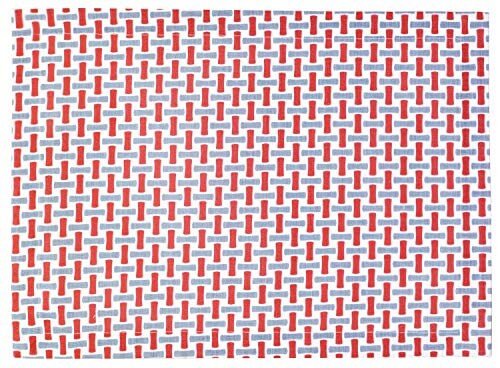 ルネ・デュー ランチョンマット クックスホーム ゴルブ 43×35cm レッドライトブルー