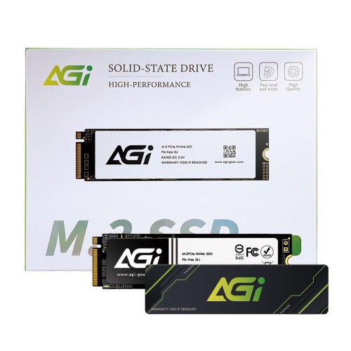AGI 1TB SSD AI818-43 ヒートシンク付き M.2 PCIe Gen4×4 NVMe