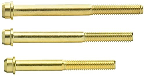キタコ(KITACO) ビビッドボルトセット 24K金メッキ 左右クランクケース(センターケース)結合用 モンキー(MONKEY) ゴリラ等 060-1123320