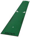 GOLDILOCKS(ゴルディロックス) SAVE PUTT Practice Mat パター 練習マット (グリーン)