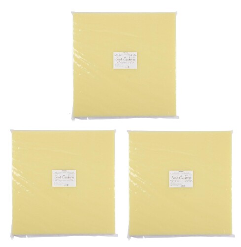 清原 角ウレタンシート 縦45cm×横45cm×厚さ3cm 3枚セット SKU-45S3 スポンジ素材を使用した、ポリウレタン製の軽量なシートクッションです。お得な3枚セットです。 商品本体サイズ:縦約45cm×横約45cm×幅約3cm 入数:3枚 素材:ポリウレタン100% 生産国:日本 スポンジ素材を使用した、ポリウレタン製の軽量なシートクッションです。 お得な3枚セットです。 軽くてふわふわ、なのにしっかり衝撃吸収! 座布団やクッション、マットとして使えばお部屋や車内の隙間をやさしく保護し、梱包材や緩衝材としても大活躍します。 夏休み ■自由研究 ■図工に最適! 子供から大人まで、カッターで自在にカットできるので工作や学校の課題にぴったり。 仕切り材 ■整理資材として使えば引き出しや棚の中がスッキリ。 隠し当て布として家具の傷防止にも ■ 今すぐ手に入れて、アイデア次第で無限大の活用を! ウレタンシートで毎日の暮らしも工作も、もっと楽しく安全に。 商品本体サイズ:縦約45cm×横約45cm×幅約3cm 入数:3枚 素材:ポリウレタン100% 生産国:日本 商品コード20082009315商品名清原 角ウレタンシート 縦45cm&times;横45cm&times;厚さ3cm 3枚セット SKU-45S3型番SKU-45S3サイズ45cm角&times;3個カラーなし※他モールでも併売しているため、タイミングによって在庫切れの可能性がございます。その際は、別途ご連絡させていただきます。※他モールでも併売しているため、タイミングによって在庫切れの可能性がございます。その際は、別途ご連絡させていただきます。