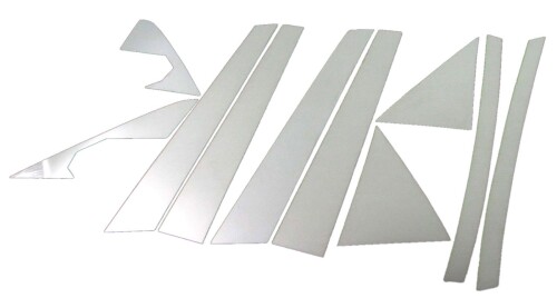 BRIGHTZ カルディナ 210 211 215 216 超鏡面ステンレスメッキピラーパネル バイザー無用 10PC ST210G ST215G ST215W AT211G CT216G ST AT CT T210 T211 T215 T216 カルデイナ 4595