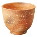 丸伊製陶 信楽焼 へちもん 湯呑 容量約300ml 緋色 ブラウン 3-4506