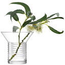LSA(エルエスエー) フラワーベース(花器) Union ガラス花瓶 クリア 高さ13.5cm G1769-13-171