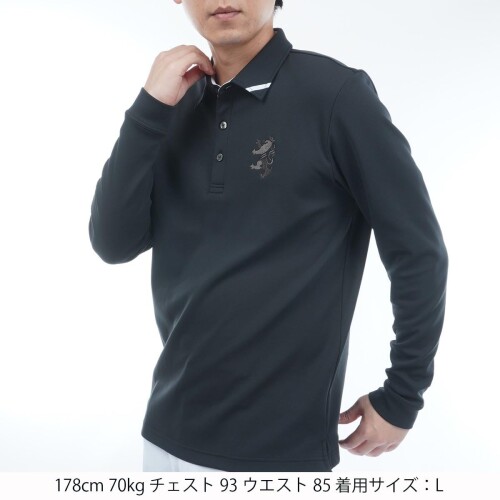 Admiral GOLF(アドミラル ゴルフ) カラタッチ ?袖シャツ 吸?速乾 UVカット メンズ ...