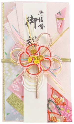 スズキ紙工 祝儀袋 ニュー金封 花 ス-8002