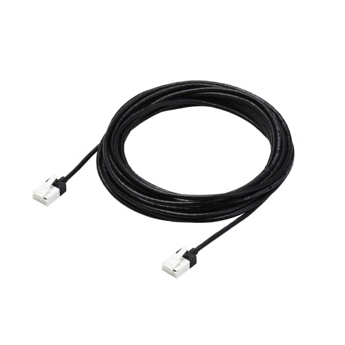 エレコム LANケーブル CAT6A 5m ツメが折れない スーパースリム ブラック ECLD-GPASSTBK50
