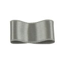 RibbonBon シルクシングルサテンリボン #052 スレートグレイ 18mm幅 巻(30m) 9サイズ50色展開