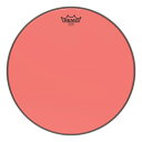 REMO レモ ドラムヘッド ColorTone 16" クリアーエンペラー #レッド C-16TE