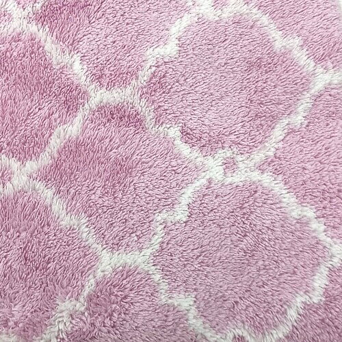 林(Hayashi) フェイスタオル2枚組 約34×80cm マイクロファイバー もふもふモロッカン パープル FO514105 mannishboy-24681844 マニッシュボーイ サンプル画像3