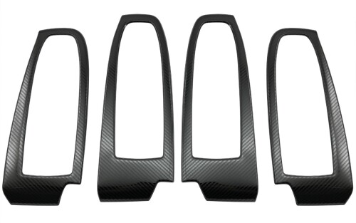 BRIGHTZ インプレッサスポーツ GT ステンレスウィンドウスイッチカバー カーボン調 4PC GT2 GT3 GT6 GT7 GTE