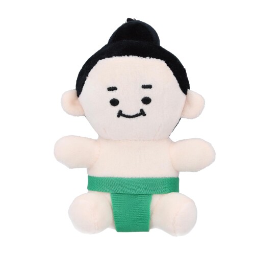 清原(KIYOHARA) 相撲グッズ ぬいぐるみ すもぬいマスコット 緑 SUMO-025