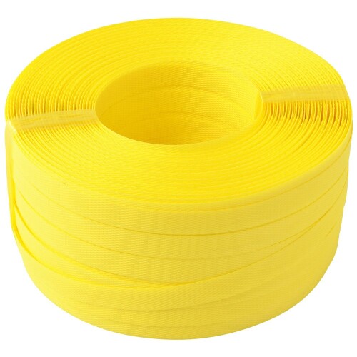 新潟エースロープ PPバンド 小玉200m 15.5 黄