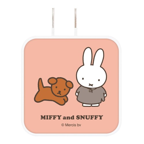 グルマンディーズ ミッフィー MIFFY and SNUFFY USB/USB Type-C ACアダプタ MIFFY and SNUFFY MF-426A グルマンディーズ ミッフィー MIFFY and SNUFFY USB/USB Type-C ACアダプタ MIFFY and SNUFFY MF-426A