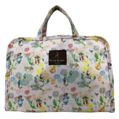 (PETER RABBIT (TM) ピータ—ラビット (TM)) ポーチ 多機能 収納 スパバッグ 温泉用バッグ メッシュ かわいい 2510-0666 ピンク