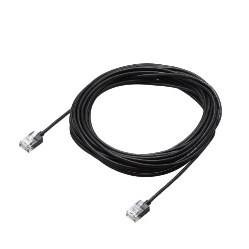 エレコム LANケーブル CAT6A 7m スーパースリム ブラック ECLD-GPASSBK7