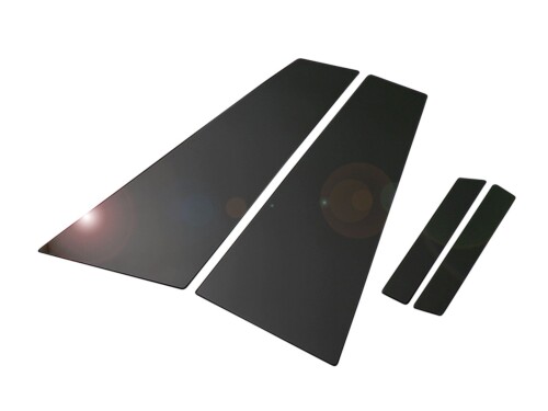 BRIGHTZ CLSクラス W219 超鏡面ステンレスブラックメッキピラーパネル 4PC CLS350 グランドエディション CLS350 ダイヤモンドホワイトエディション CLS350 AMGスポーツエディション?CLS55 AMG IWC イン