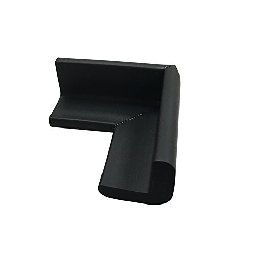 安全クッション(L字コーナー型) 黒 細 50×50×22x6mm NBR