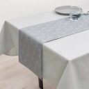 スタイルデコール(STYLE Decor) テーブルランナー ラミネート 防水 北欧 テーブルセンター 180cm 拭ける グレー シンプル ライン スタイルデコール W2701220