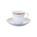 Noritake ノリタケ デミタス カップ 90cc ハンプシャーゴールド 1個 ゴールド ファインポーセレン 4335L/91392C