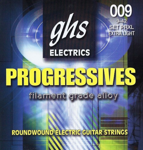 ghs エレキギター弦 PROGRESSIVES/プログレッシブ エクストラライト 09-42 PRXL