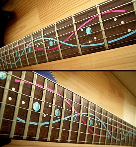 Jockomo DNA Line Steve Vai モデル ギターに貼る ポジションマーク インレイステ...
