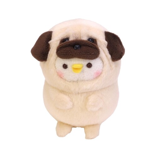 サンアロー(Sun Arrow) カナヘイの小動物 パグ ピスケぬいぐるみ K-9575 H12.5×W10.5×D8.5cm