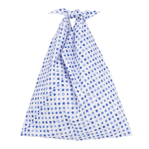 あずまトート～かくれ千鳥～ 綿100％ 持ち手が長くてエコバッグにも使える あずま袋