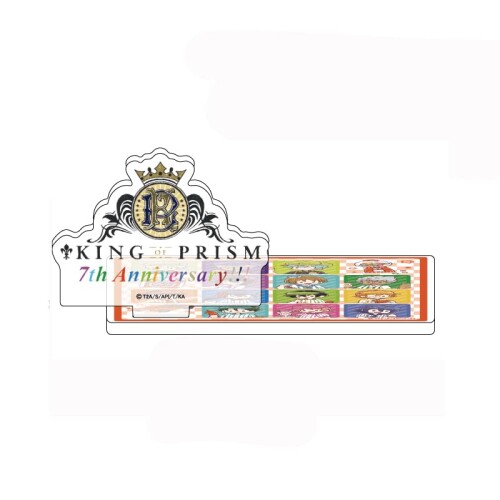 KING OF PRISM ALL STARS プリズムショーベストテン 04 コマ割り ダイナー(グラフアートイラスト) アクリルコースタースタンド