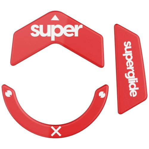 Superglide2 マウスソール for Logicool 502X マウスフィート ( 強化ガラス素材 ラウンドエッヂ加工 高耐久 低摩擦 Super Smooth )