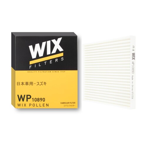ウイックス(WIX Filters) スズキ車用エアコンフィルター WIX CABIN AIR FILTERS(除塵タイプ) WP10890 アルト ラパン ショコラ/ハスラー/MRワゴン/フレア クロスオーバー/モコ