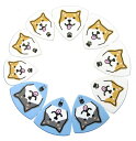 柴犬ギターピック3種類合計10枚パック