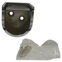 杉田エース ドア用金物 U型ソケット 25mm パイプ用 FU-092